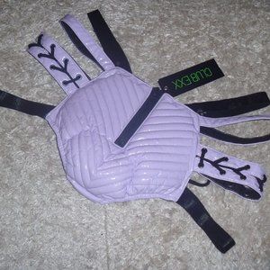 Club Exx Dolls Kill Rude Awakening Indigo Lace Up Rave Shorts M